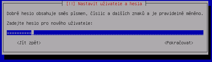 Heslo uživatele