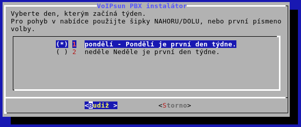 První den týdne