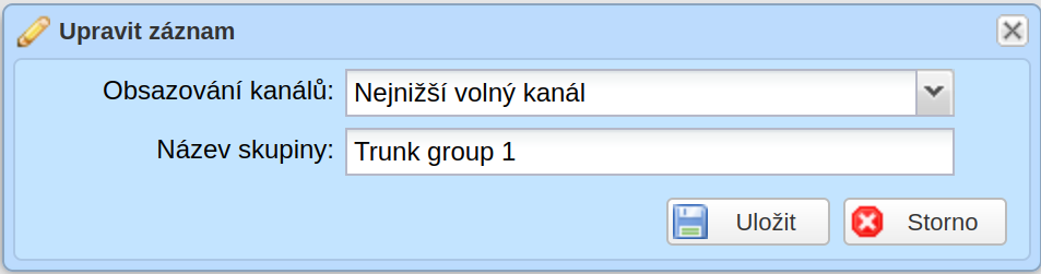 DAHDI svazky