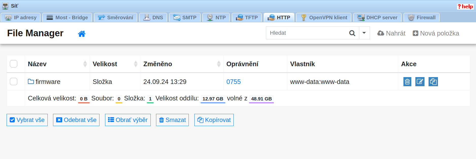 HTTP přehled