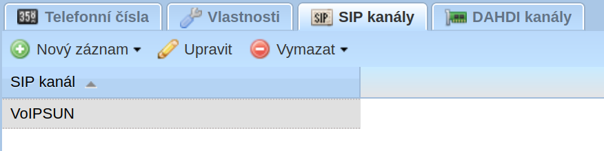 Volat odchozí směrování