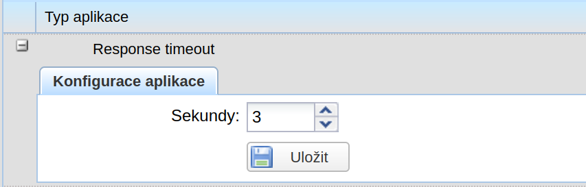 Timeout odpovědi