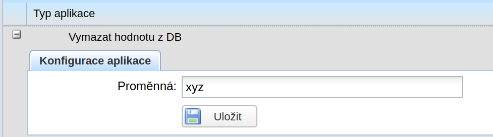 Smazat z DB