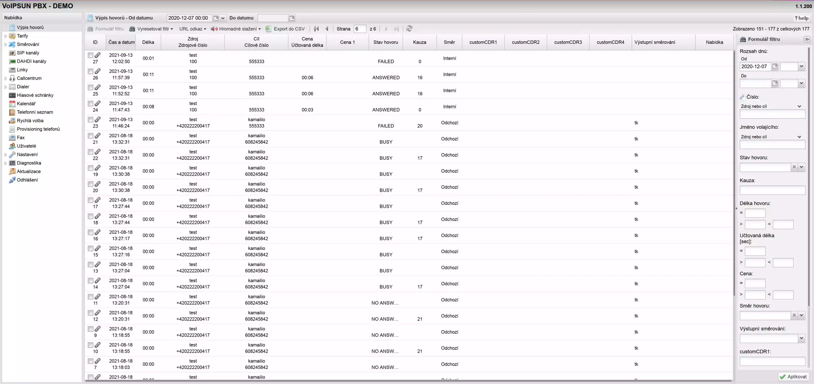 PBX screenshot 2